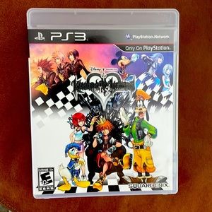 PS3 kingdom hearts Disney video game